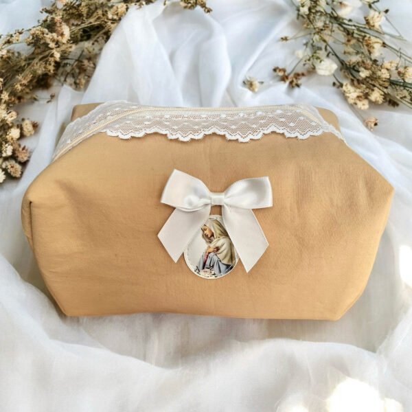 Trousse en coton vierge marie
