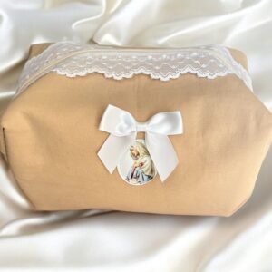 Trousse en coton vierge marie